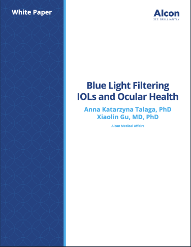 Blue Light Filtering IOL and Ocular Health Blue Light Filtering IOL and Ocular Health