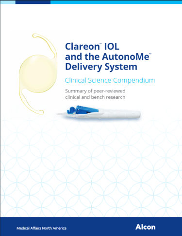 Clareon™ IOL with the AutonoMe™ Delivery System Clareon™ IOL with the AutonoMe™ Delivery System