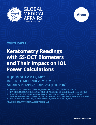 Keratometry Readings and Impact on IOL Power Calculations Keratometry Readings and Impact on IOL Power Calculations