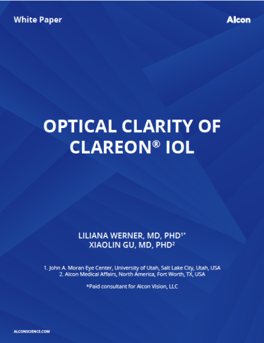 Optical Clarity Of Clareon® IOL Optical Clarity Of Clareon® IOL