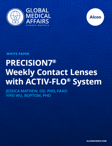 PRECISION7® Weekly Contact Lenses with ACTIV-FLO® System PRECISION7® Weekly Contact Lenses with ACTIV-FLO® System