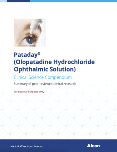 Pataday® (Olopatadine Hydrochloride Ophthalmic Solution) Pataday® (Olopatadine Hydrochloride Ophthalmic Solution)