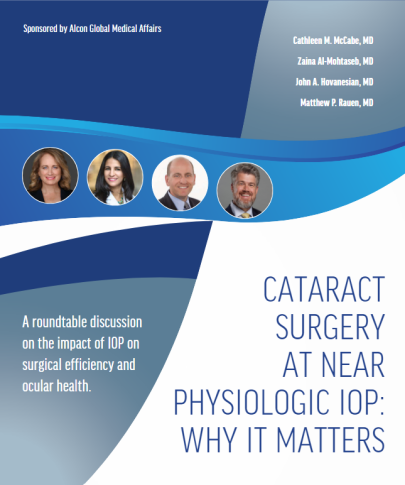 CATARACT SURGERY AT NEAR PHYSIOLOGIC IOP