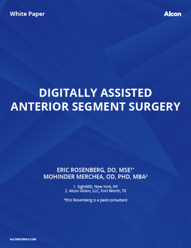 Digitally Assisted Anterior Segment Surgery