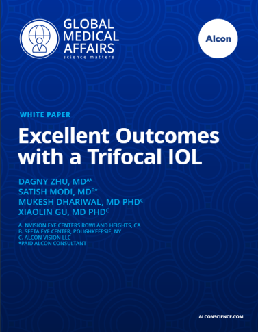 Excellent Outcomes with a trifocal IOL