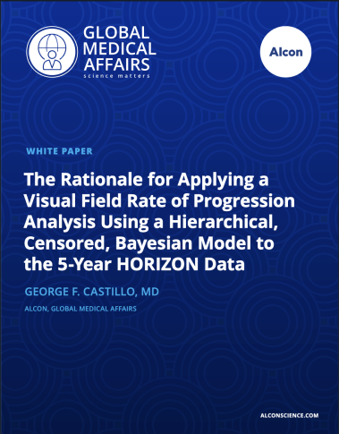 The Rationale for Applying a Visual Field Rate of Progression Analysis Using a Hierarchical, Censored, Bayesian Model to the 5-Year HORIZON Data