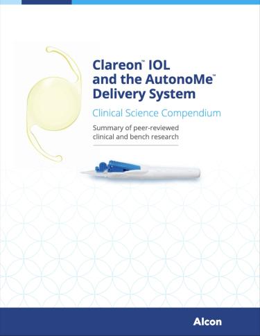 Clareon™ IOL and the AutonoMe™ Delivery System Clinical Science Compendium