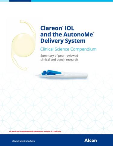 Clareon™ IOL and the AutonoMe™ Delivery System