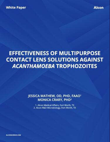 Effectiveness of Multipurpose Contact Lens Solutions Against Acanthamoeba Trophozoites