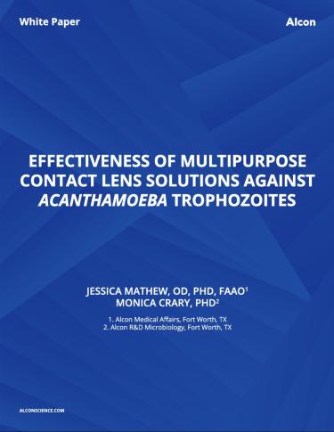 Effectiveness of Multipurpose Contact Lens Solutions Against Acanthamoeba Trophozoites