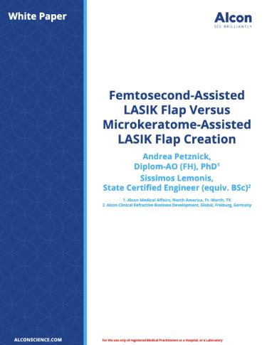Femtosecond-Assisted LASIK Flap Versus Microkeratome-Assisted LASIK Flap Creation
