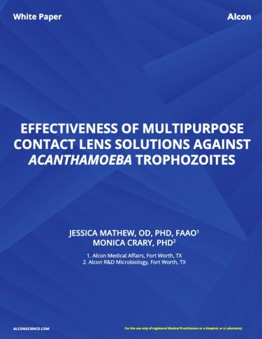 Ffectiveness Of Multipurpose Contact Lens Solutions Against Acanthamoeba Trophozoites