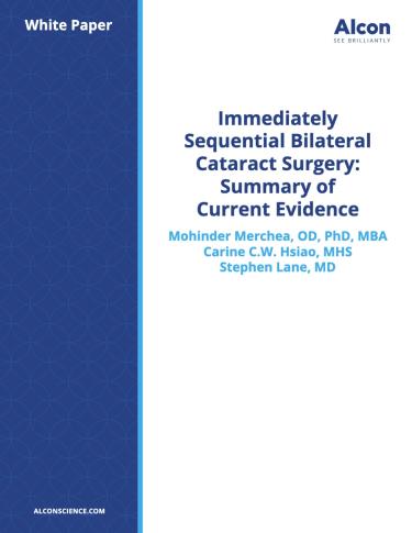 Immediately Sequential Bilateral Cataract Surgery: Summary of Current Evidence