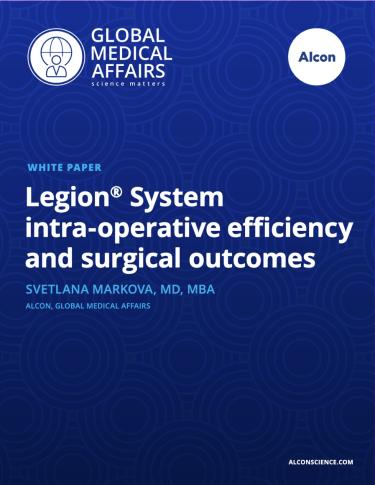 Legion® System intra-operative efficiency and surgical outcomes