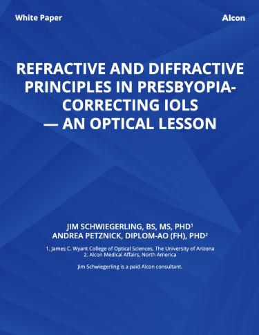 Refractive And Diffractive Principles In Presbyopia- Correcting IOLs — An Optical Lesson