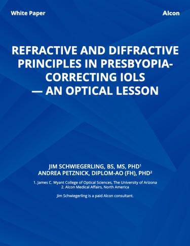 Refractive And Diffractive Principles In Presbyopia- Correcting IOLs — An Optical Lesson