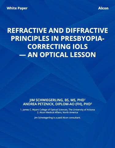 Refractive and Diffractive Principles in Presbyopia-Correcting IOLs - An Optical Lesson