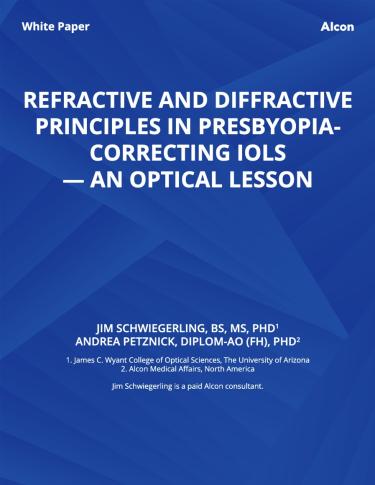 Refractive and Diffractive Principles in Presbyopia-Correcting IOLs - An Optical Lesson