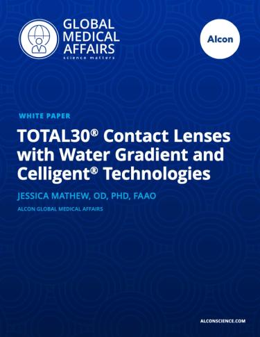 TOTAL30® Contact Lenses with Water Gradient and Celligent® Technologies
