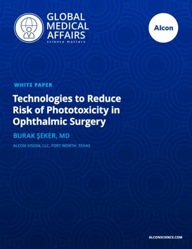 Technologies to Reduce Risk of Phototoxicity in Ophthalmic Surgery