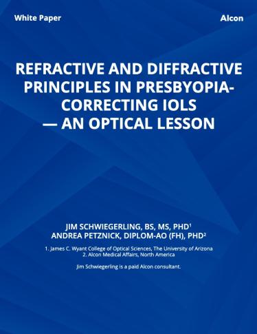 Refractive and Diffractive Principles in Presbyopia-Correcting IOLs - An Optical Lesson