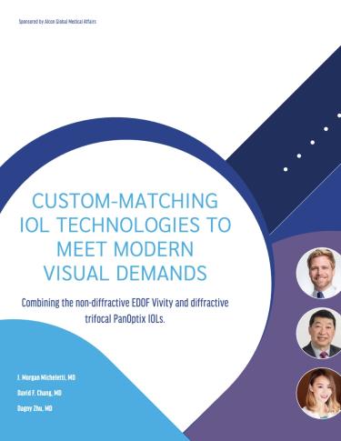CUSTOM-MATCHING IOL TECHNOLOGIES TO MEET MODERN VISUAL DEMANDS