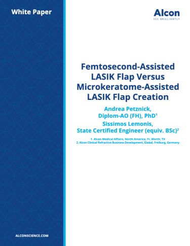 Femtosecond-Assisted LASIK Flap Versus Microkeratome-Assisted LASIK Flap Creation