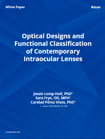 Optical Designs and  Functional Classification of Contemporary  Intraocular Lenses