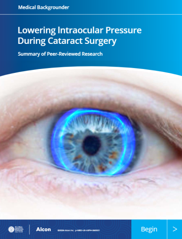 Lowering Intraocular Pressure During Cataract Surgery